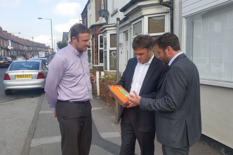 MP pledges support for Public Access Defibrillator campaign