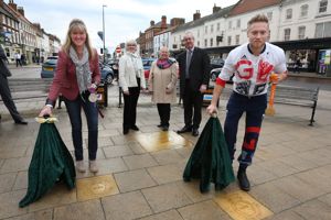 Northallerton honours Olympians with "Olymic Square"