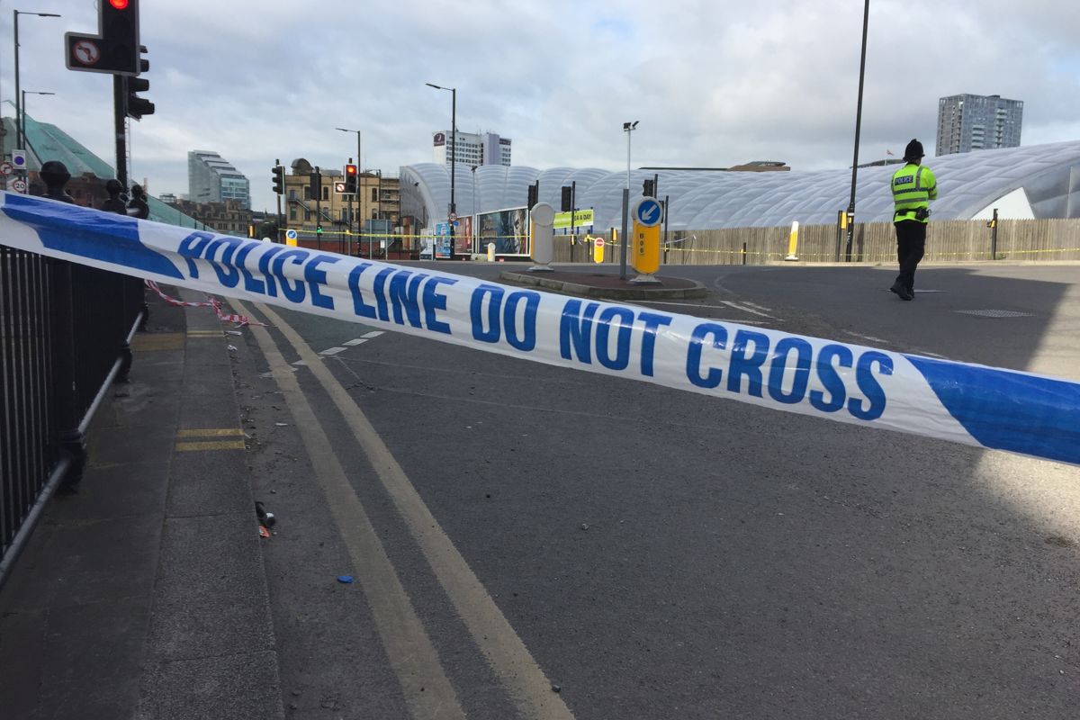MANCHESTER  - Bishop Monkton family caught up in attack