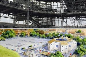 VIDEO - The Rose Theatre will be almost as tall as Clifford's Tower