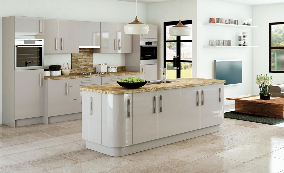 neutral coloured kitchen at bluewater bathrooms york