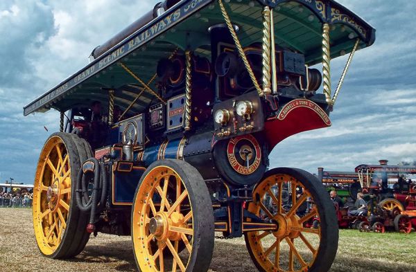 Vintage Tractor at the Traction Engine Rally