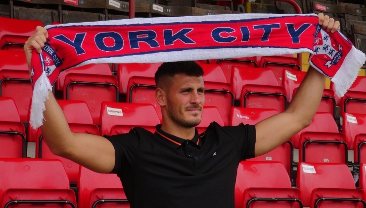 York City sign new goalkeeper Peter Jameson