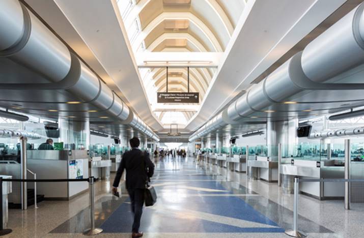 houston airport interior