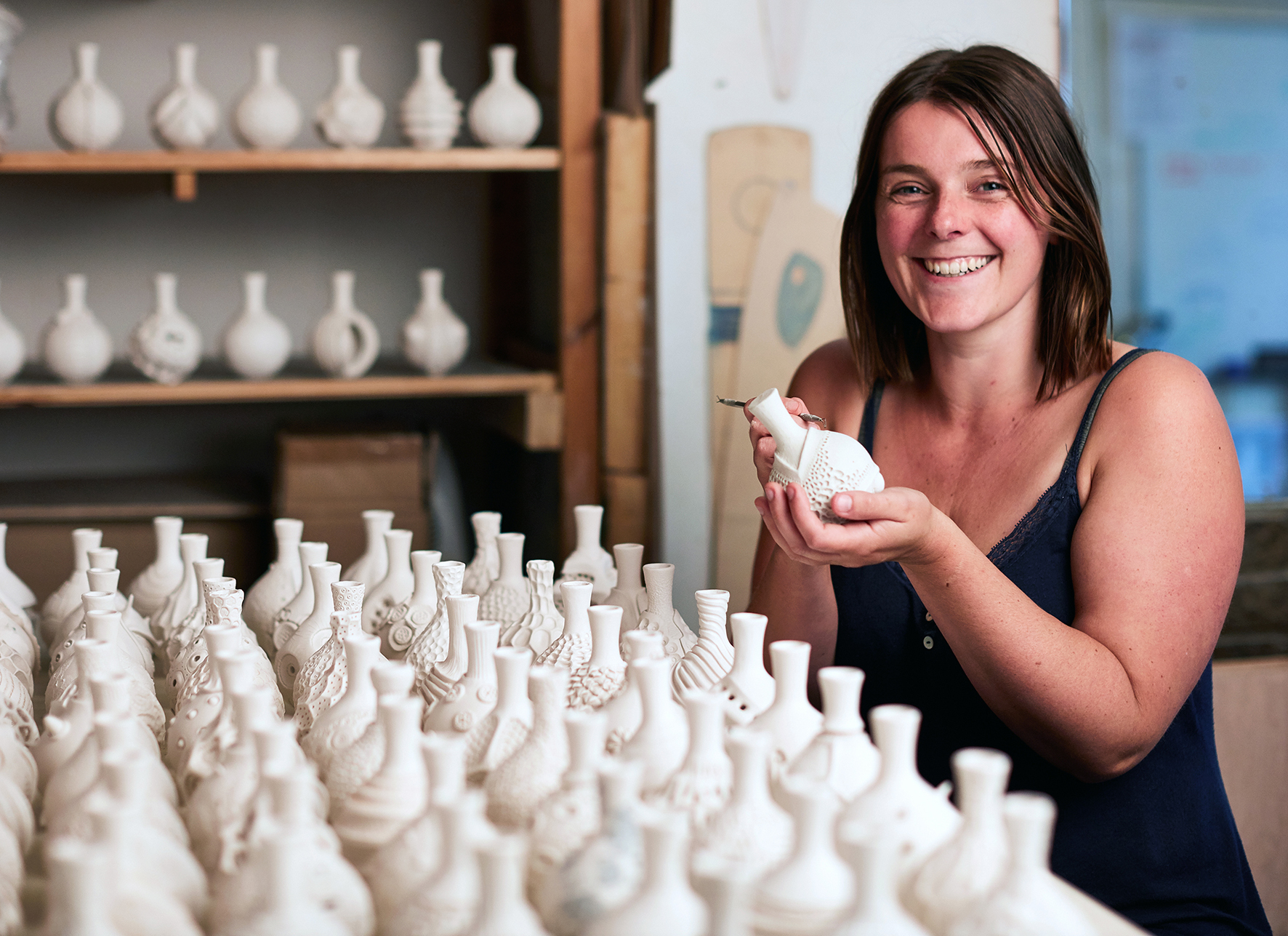 North Yorkshire Open Studios AnnaWhitehouse studio