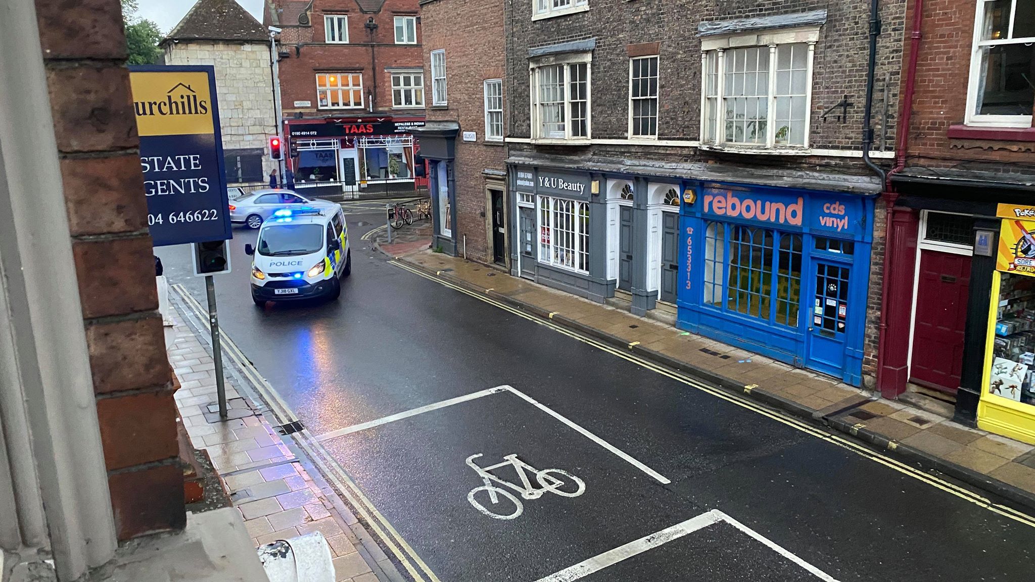 Gillygate water main York 10 06 20