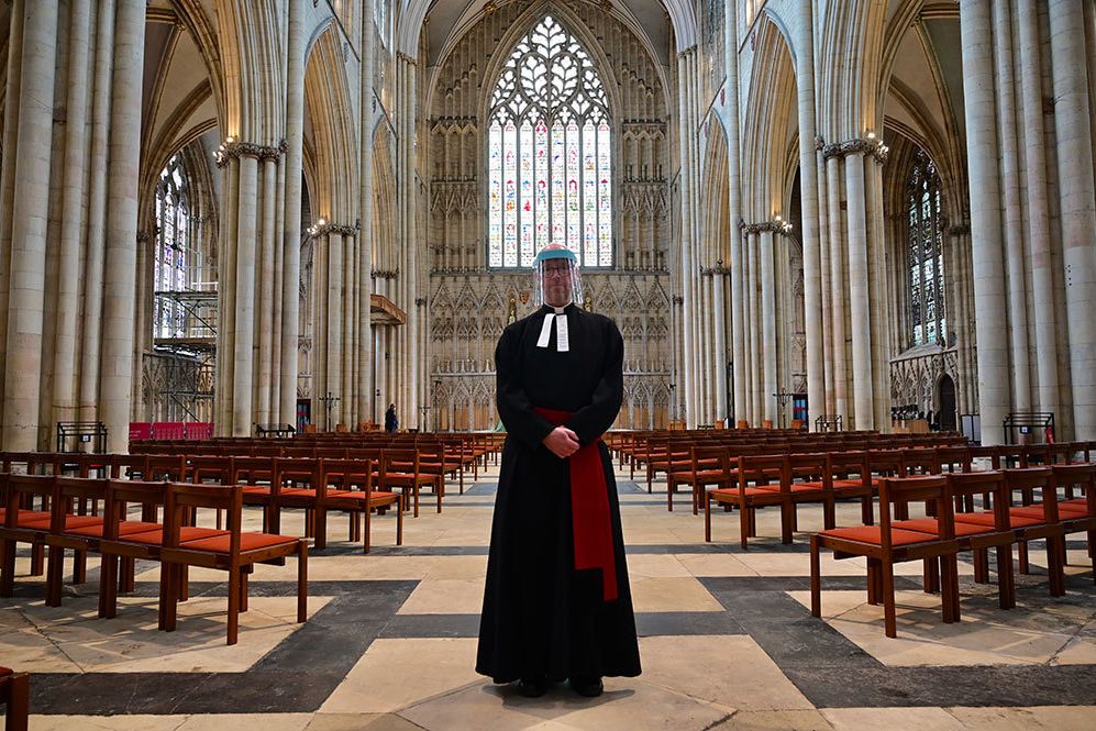 York Minster  reopening 