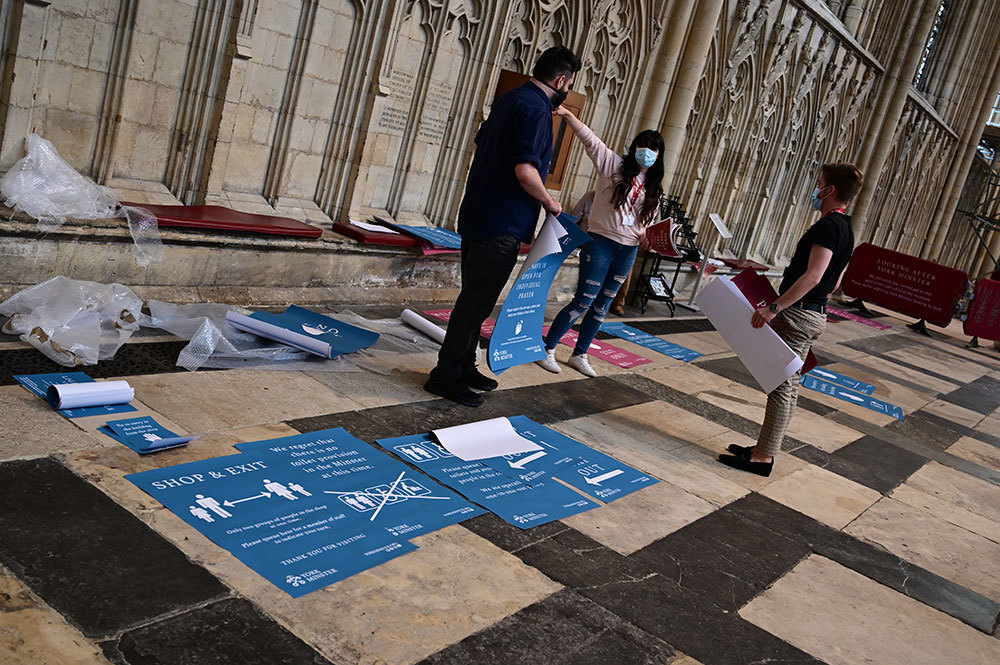 York Minster reopening