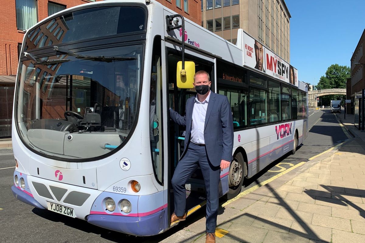 Marc Bichtemann_MD of First York with face covering