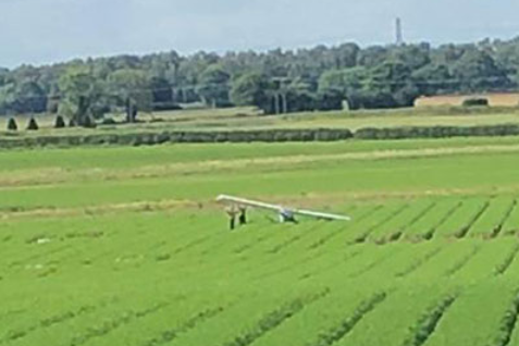 dunnington crash landing