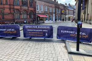 York - Bollards to be installed on newly pedestrianised streets