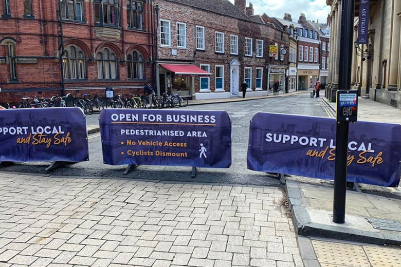 York - Bollards to be installed on newly pedestrianised streets