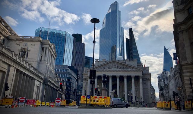 Coronavirus: Inside the eerie heart of London's financial district, as towns and cities risk being redrawn